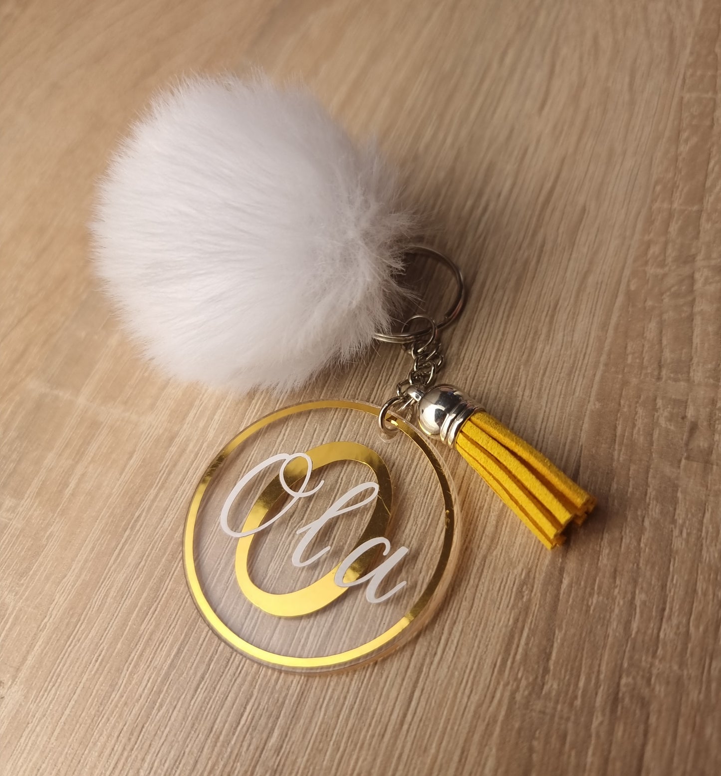 Brelok z imieniem Gold