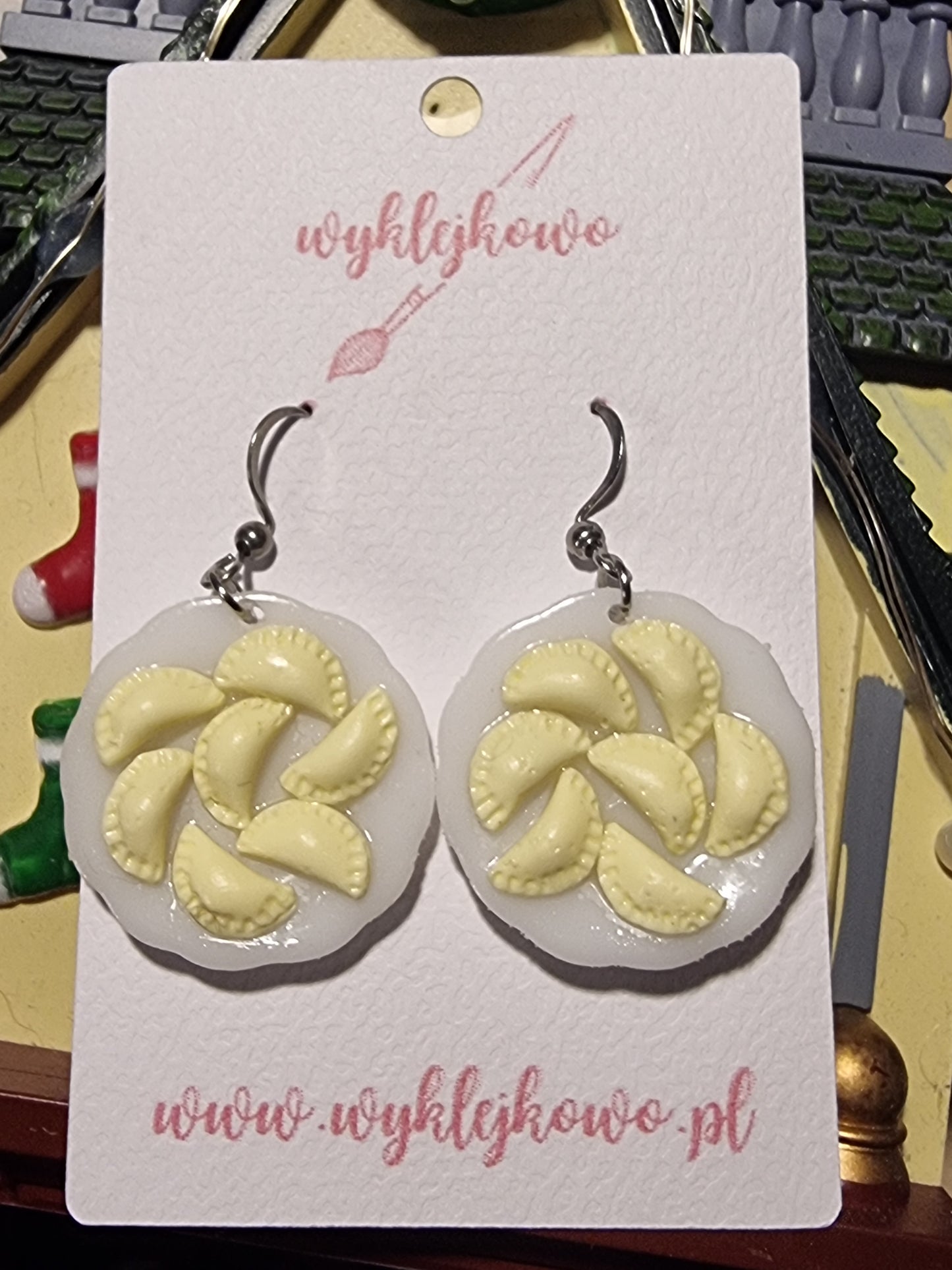 Kolczyki "pierogi"