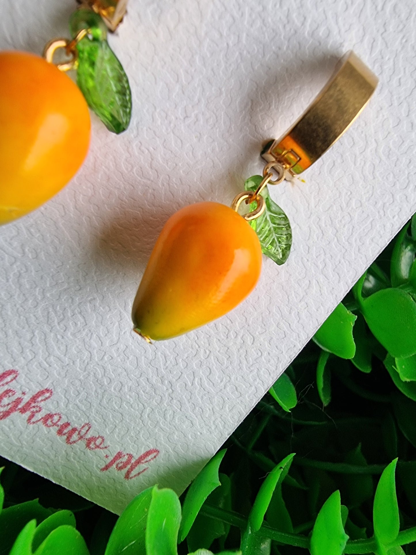 Kolczyki "Mango Love"
