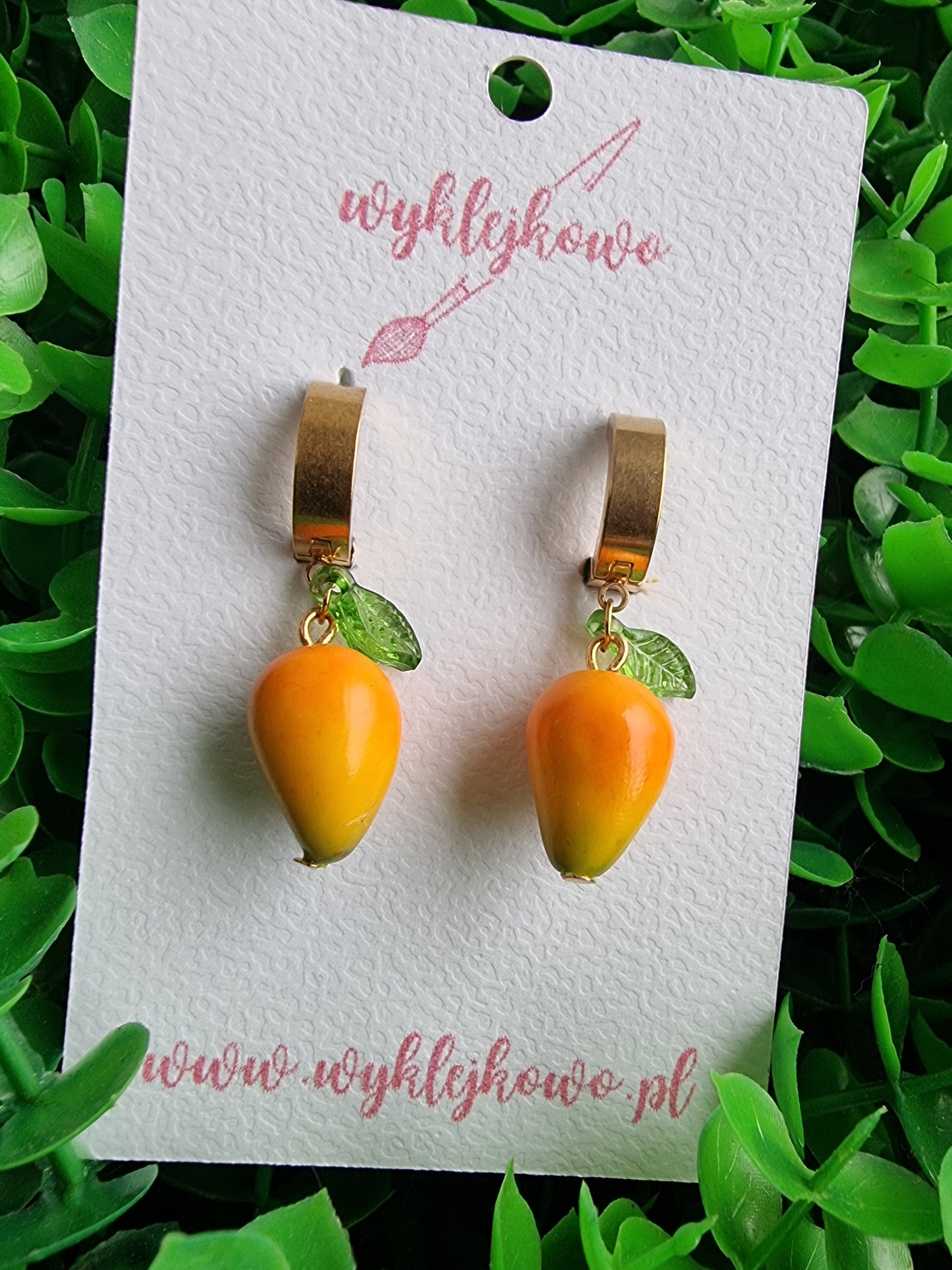 Kolczyki "Mango Love"