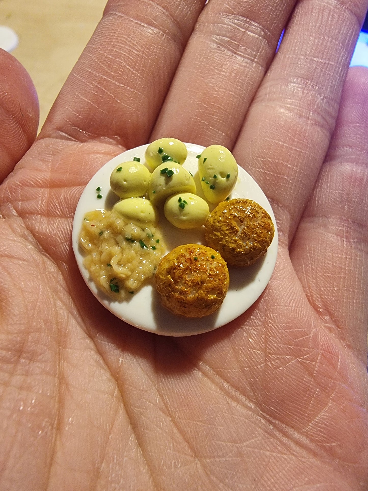 Brelok "mielone z kapustą zasmażaną"