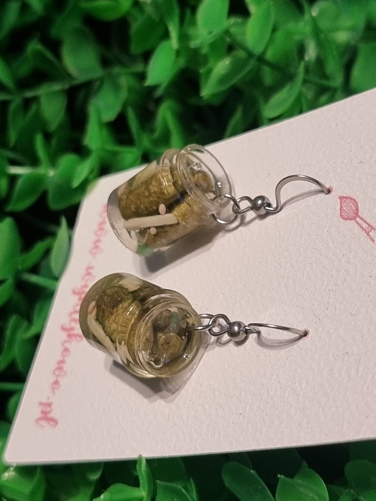 Kolczyki "kiszone ogóry"