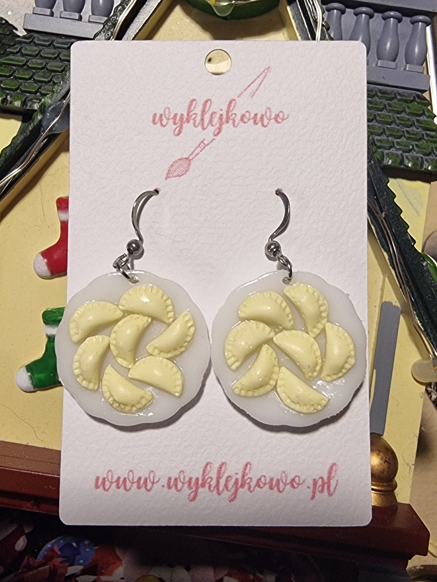 Kolczyki "pierogi"