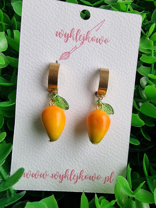 Kolczyki "Mango Love"