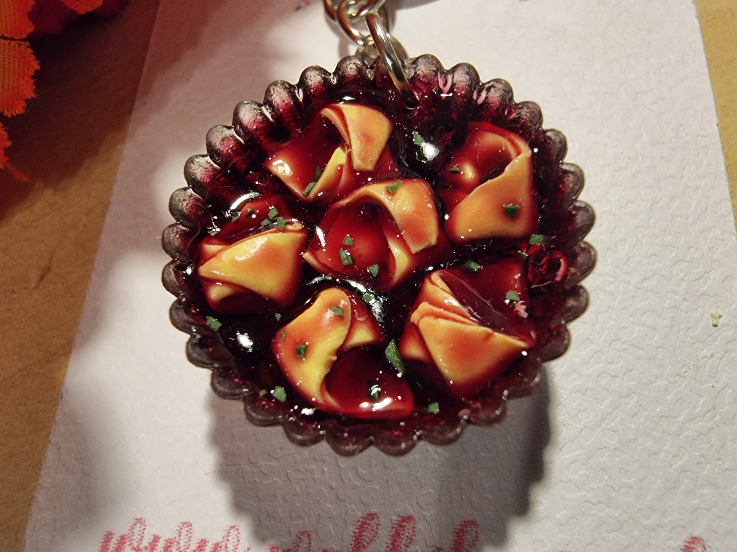 Breloczek "barszcz z uszkami"