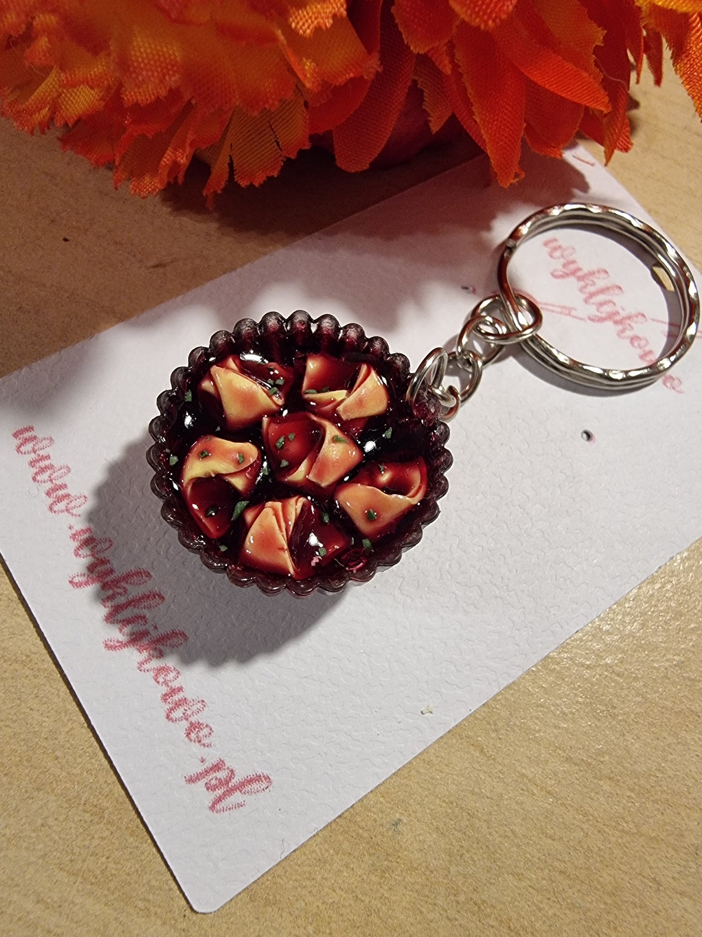 Breloczek "barszcz z uszkami"