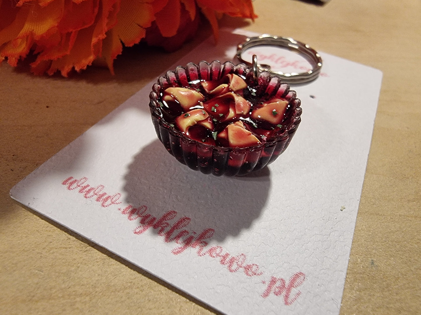 Breloczek "barszcz z uszkami"